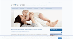 Desktop Screenshot of procrear.es